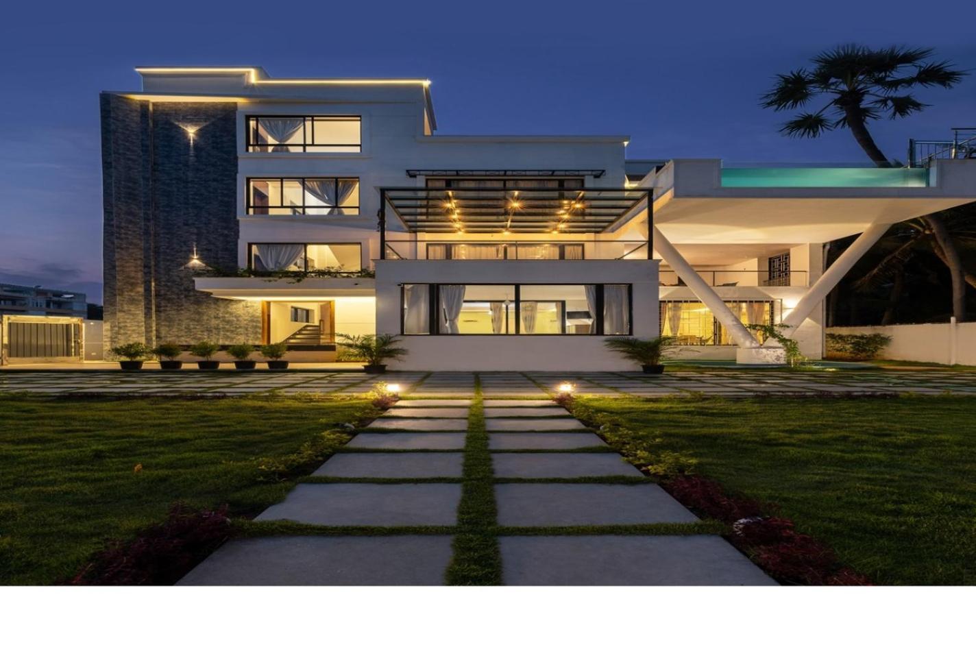 The Serene Shores - Luxury Private Villa Pondicherry Ngoại thất bức ảnh